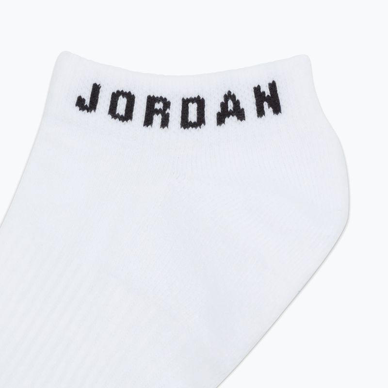 Шкарпетки Nike Jordan Everyday No-Show 3 пари white/black 9