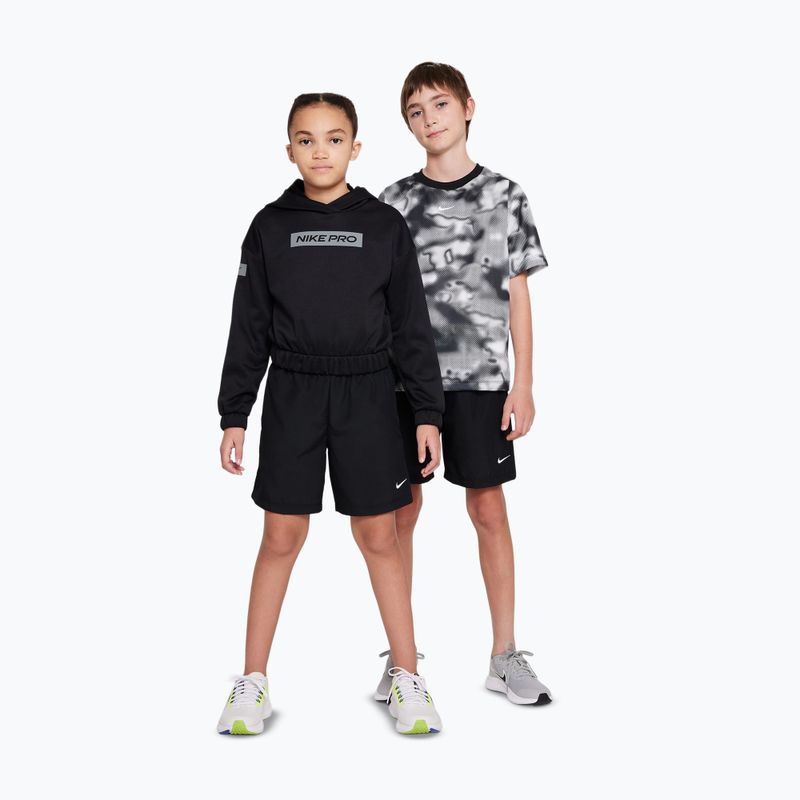 Шорти для тренувань дитячі Nike Dri-Fit Multi black/white 2