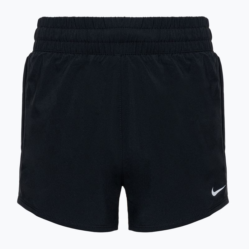 Дитячі шорти Nike One з високою талією чорні/білі