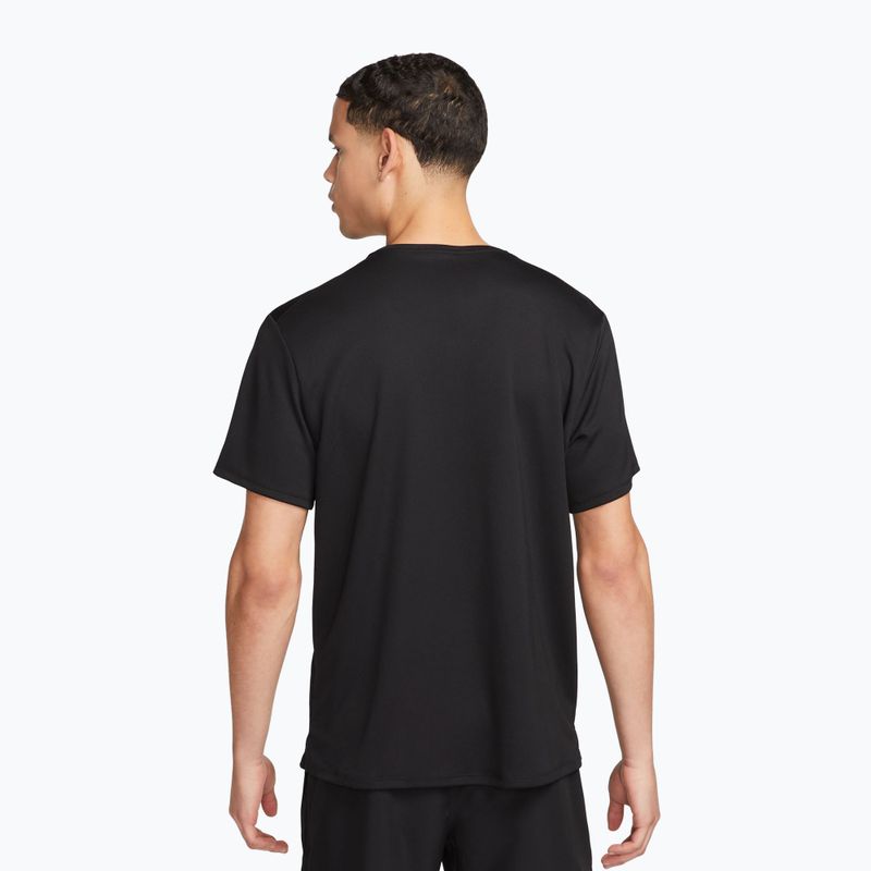 Футболка для бігу чоловіча Nike Miler Dri-Fit UV black 2