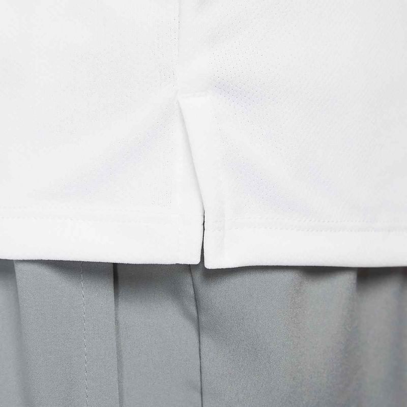 Футболка для бігу чоловіча Nike Dri-Fit Miler white 5
