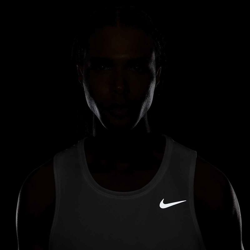 Футболка для бігу чоловіча Nike Dri-Fit Miler white 6