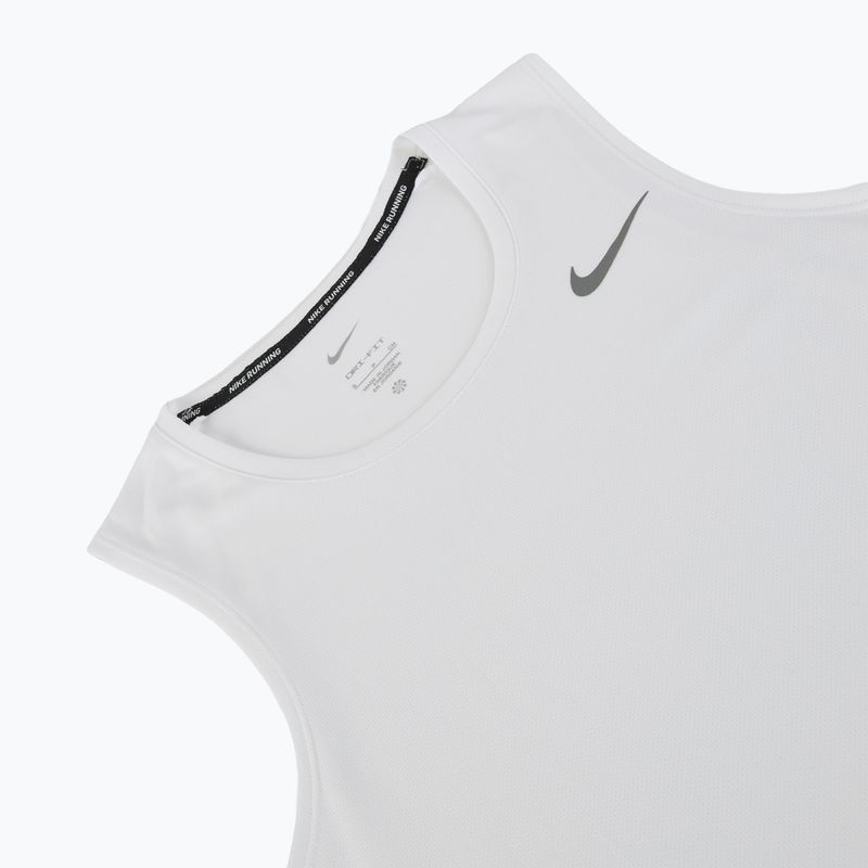 Футболка для бігу чоловіча Nike Dri-Fit Miler white 9