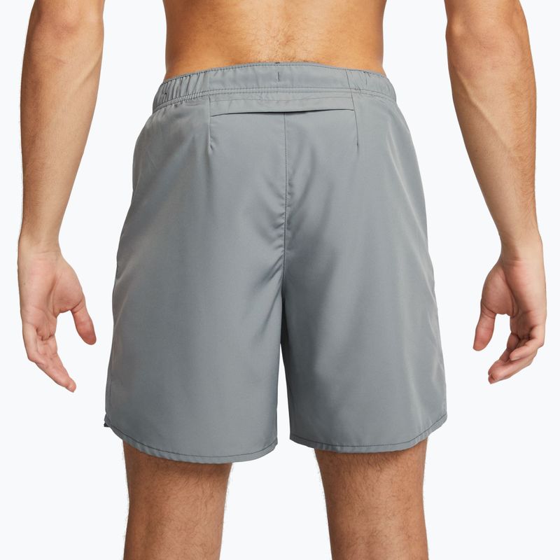 Spodenki męskie Nike Challenger Dri-Fit smoke grey/smoke grey 3