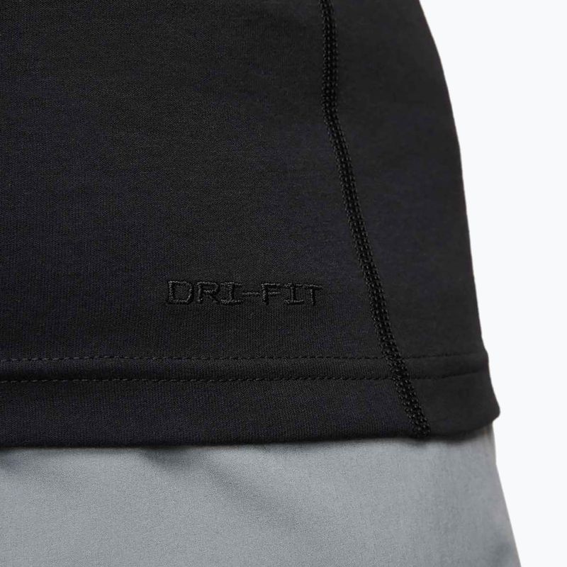 Чоловіча футболка Nike Primary Dri-Fit Versatile black/black 8