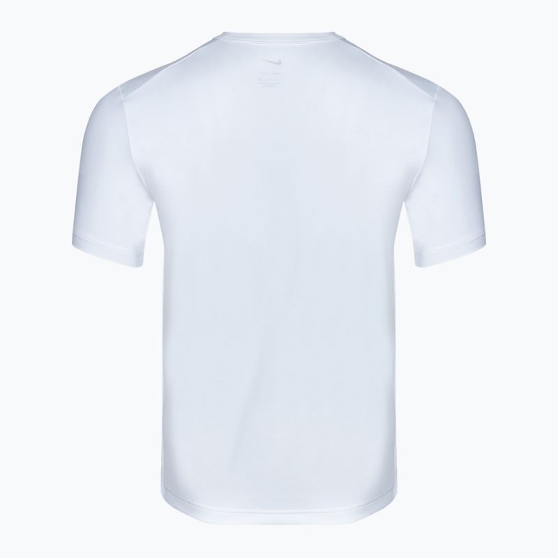 Футболка чоловіча Nike Dri-Fit UV Hyverse white/black 2