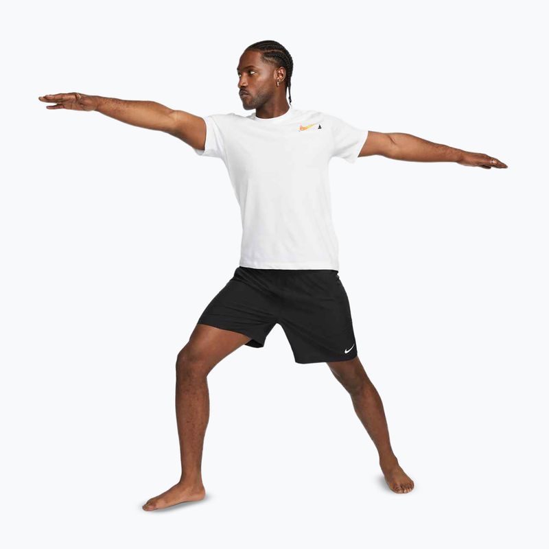 Чоловічі шорти для бігу Nike Form Dri-FIT 7" Unlined Versatile black/white 2