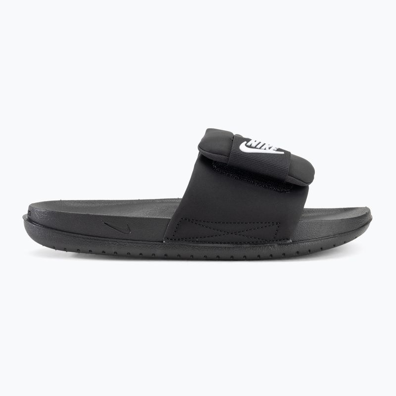 Шльопанці чоловічі Nike Offcourt Adjust black/black/white 2