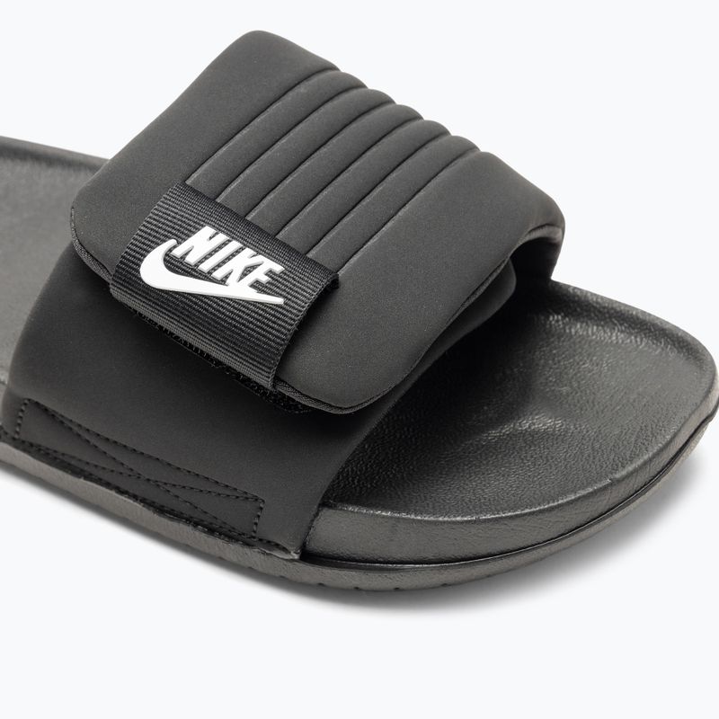 Шльопанці чоловічі Nike Offcourt Adjust black/black/white 7