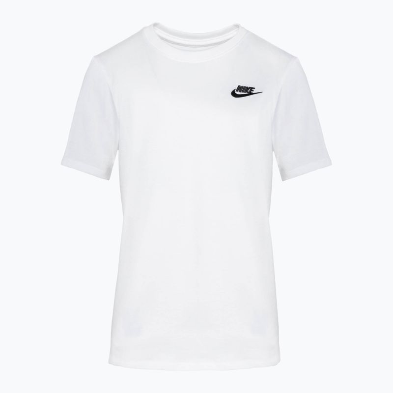 Футболка жіноча Nike Sportswear Club Essentials white/black