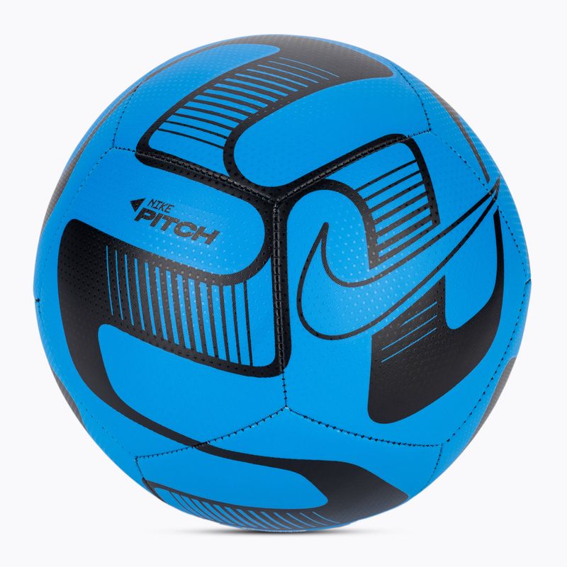 М'яч футбольний Nike Pitch photo blue/photo blue/black розмір 4