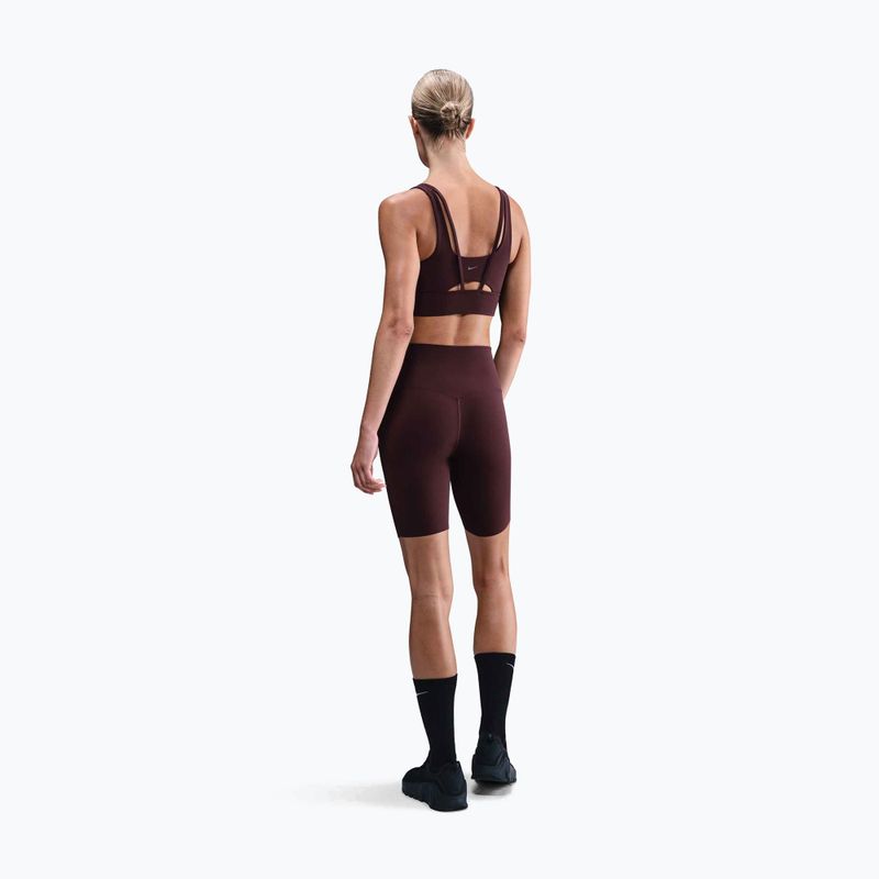 Бюстгальтер для тренувань Nike Zenvy Medium-Support burgundy crush/sail 3