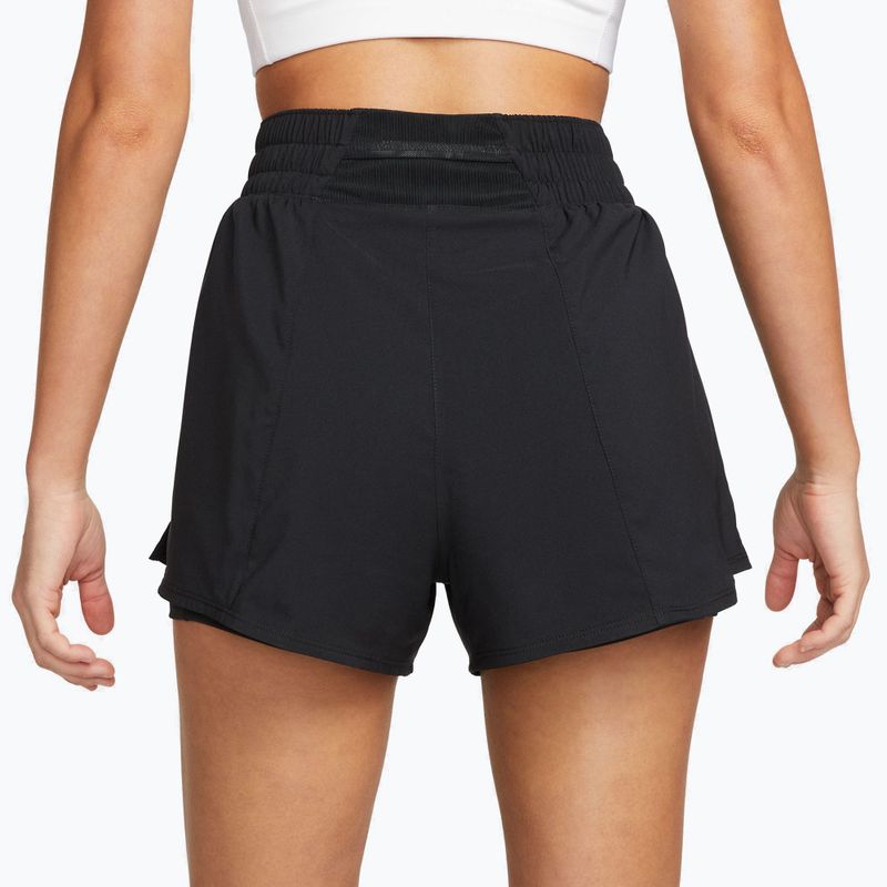 Шорти жіночі Nike One Dri-Fit High-Waisted 3" 2In1 black 4