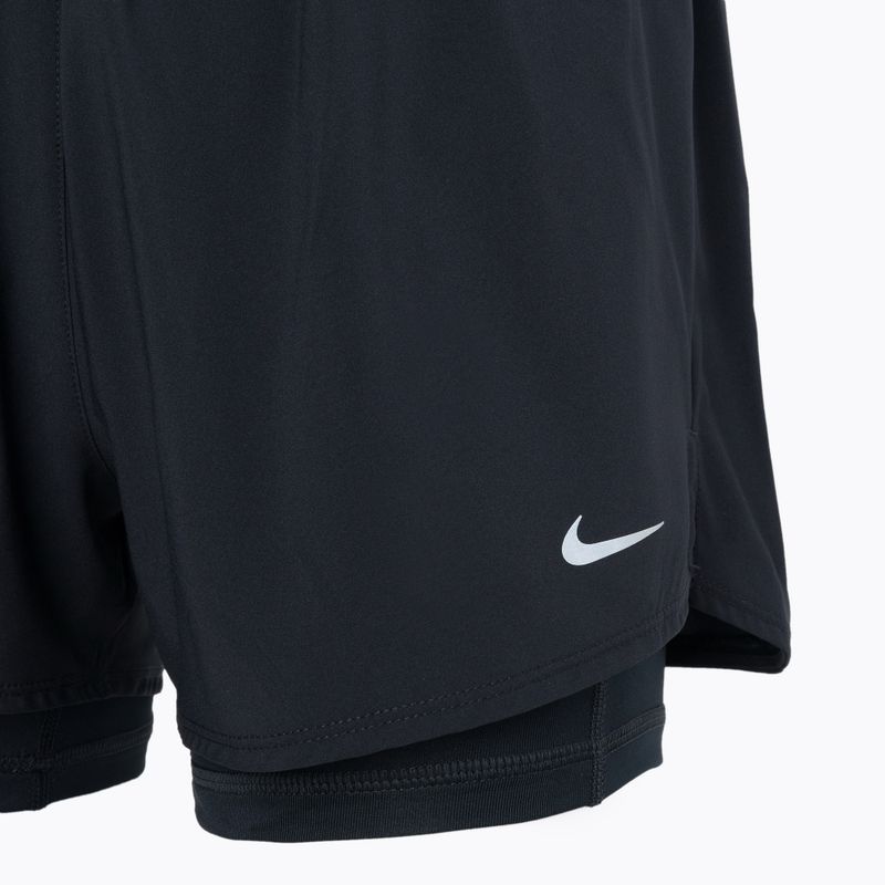 Шорти жіночі Nike One Dri-Fit High-Waisted 3" 2In1 black 3