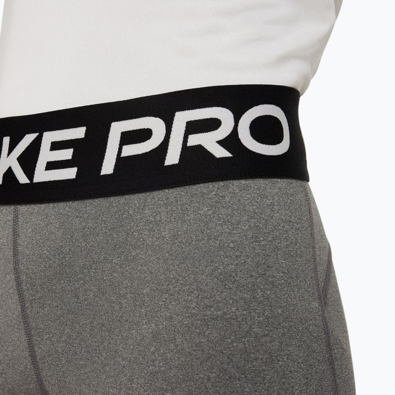 Шорти дитячі Nike Pro Dri-Fit 5" carbon heather/white 5