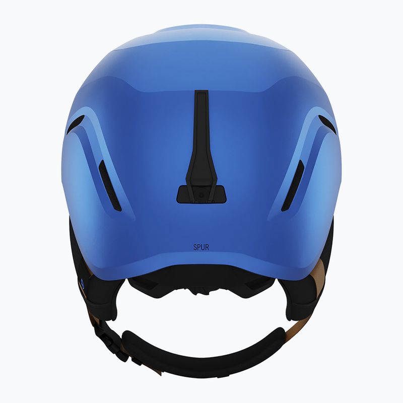 Шолом лижний дитячий Giro Spur blue shreddy yeti 4