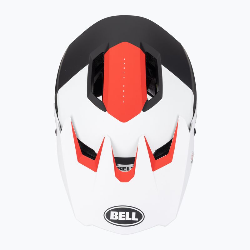 Шолом велосипедний Bell Sanction 2 DLX Mips matte black/white 6