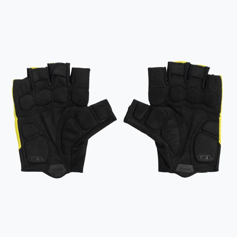 Рукавички велосипедні чоловічі Giro Bravo Gel II highlight yellow 3