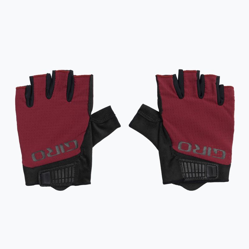 Рукавички велосипедні чоловічі Giro Bravo Gel II ox red 2