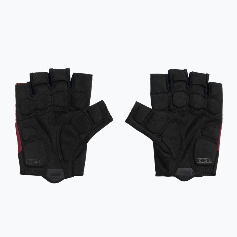 Рукавички велосипедні чоловічі Giro Bravo Gel II ox red 3