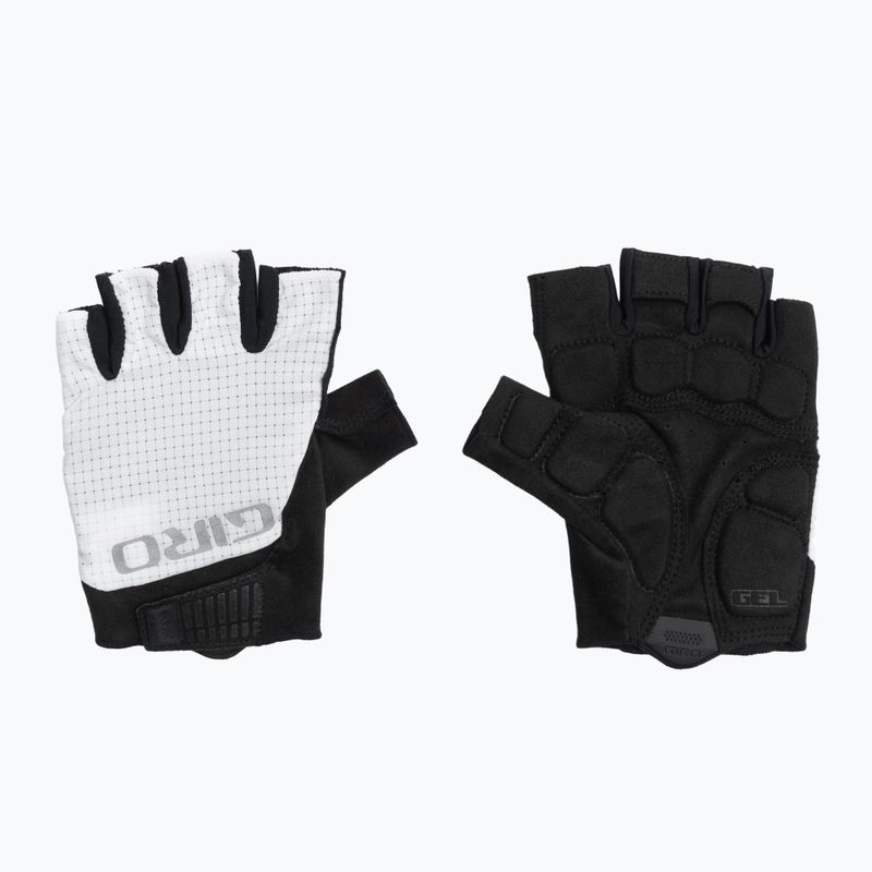 Рукавички велосипедні чоловічі Giro Bravo Gel II white
