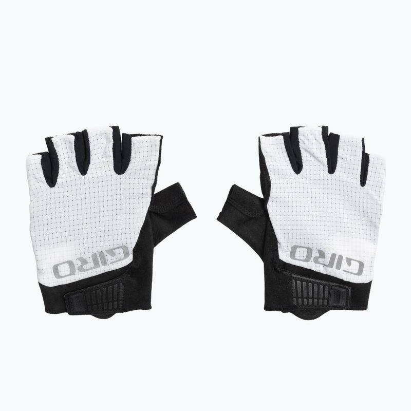 Рукавички велосипедні чоловічі Giro Bravo Gel II white 2