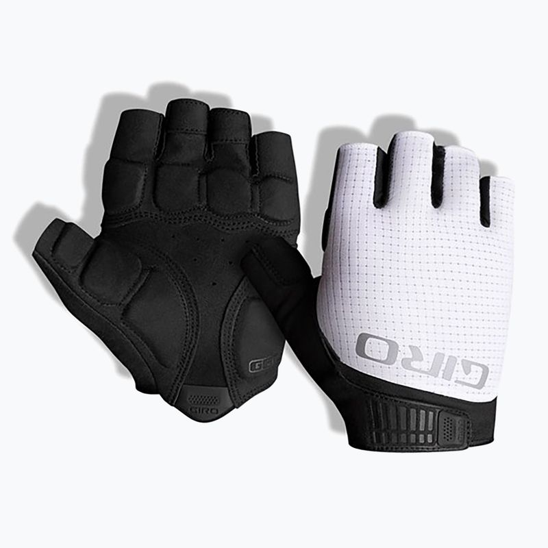Рукавички велосипедні чоловічі Giro Bravo Gel II white
