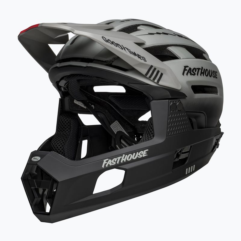 Шолом велосипедний Bell FF Super Air R MIPS Spherical matte gray/black fasthouse