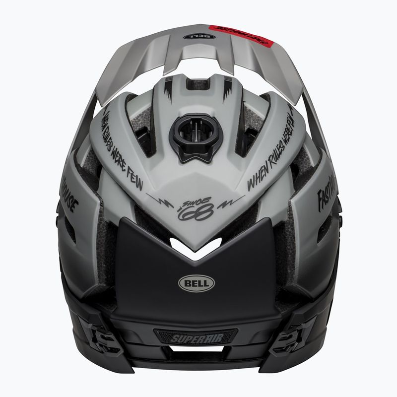 Шолом велосипедний Bell FF Super Air R MIPS Spherical matte gray/black fasthouse 5