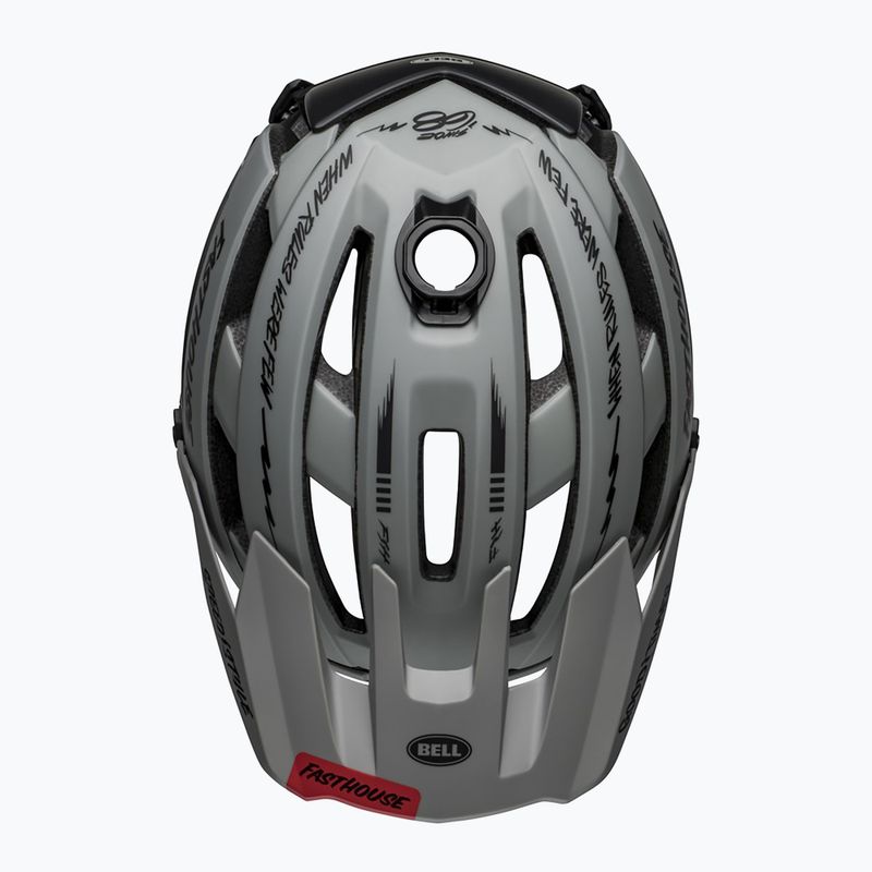 Шолом велосипедний Bell FF Super Air R MIPS Spherical matte gray/black fasthouse 7