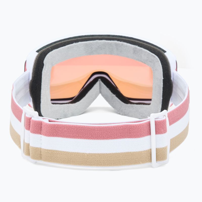 Жіночі гірськолижні окуляри Giro Ella white lx смуга/рожевий/інфрачервоний 3