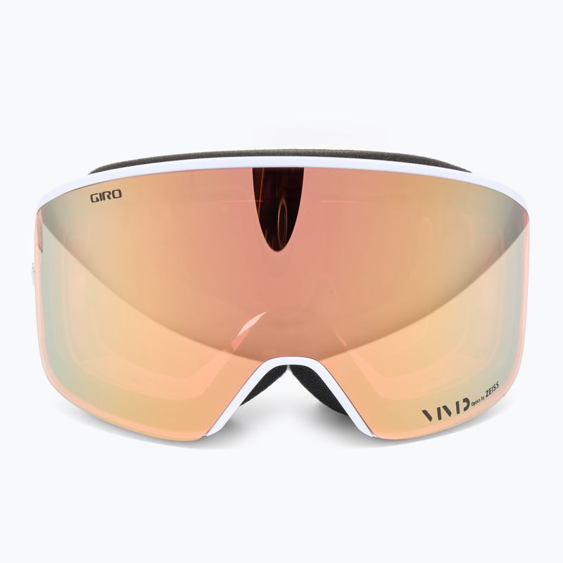 Жіночі гірськолижні окуляри Giro Ella white lx stripe/рожеве золото/інфрачервоні 3