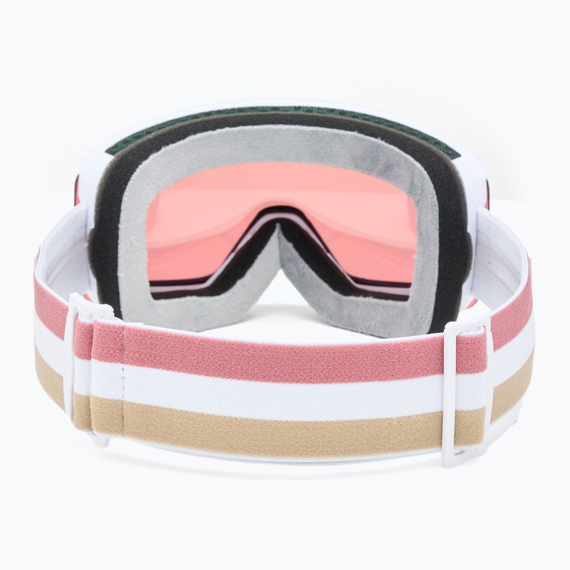 Жіночі гірськолижні окуляри Giro Ella white lx stripe/рожеве золото/інфрачервоні 4
