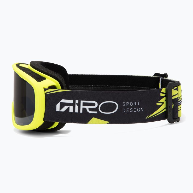 Окуляри гірськолижні дитячі Giro Buster Jr yellow bolts/ultra black 4