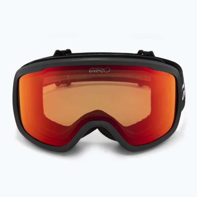 Окуляри гірськолижні Giro Cruz black stacked/amber scarlet 2