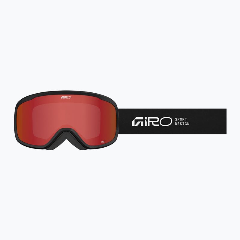 Лижні окуляри Giro Cruz black stacked/amber scarlet 5