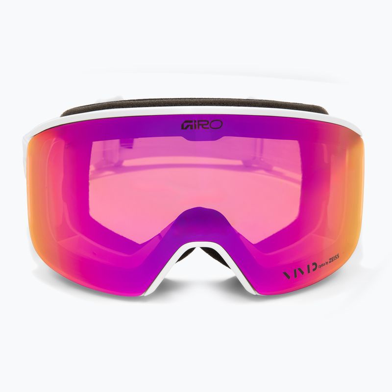 Окуляри гірськолижні жіночі Giro Ella white rails/vivid pink/vivid infrared 3