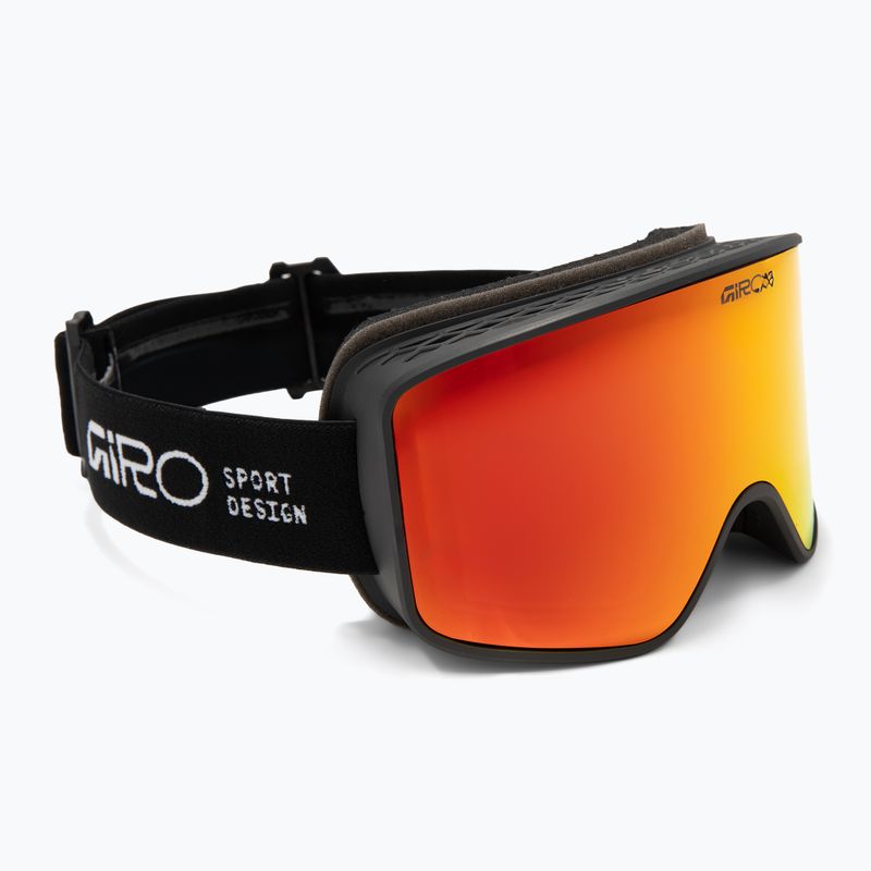 Окуляри гірськолижні Giro Method black stacked/vivid ember/vivid infrared 2