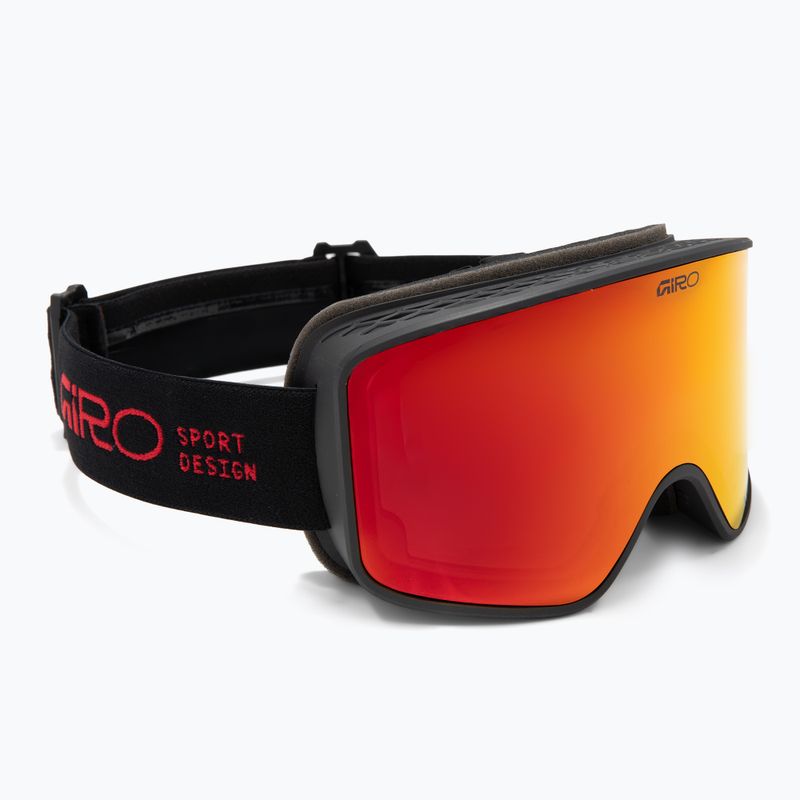 Окуляри гірськолижні Giro Method black/red stacked/vivid ember/vivid infrared 2