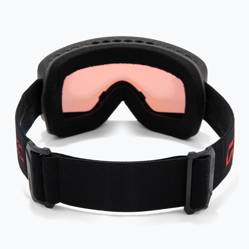 Окуляри гірськолижні Giro Method black/red stacked/vivid ember/vivid infrared 4