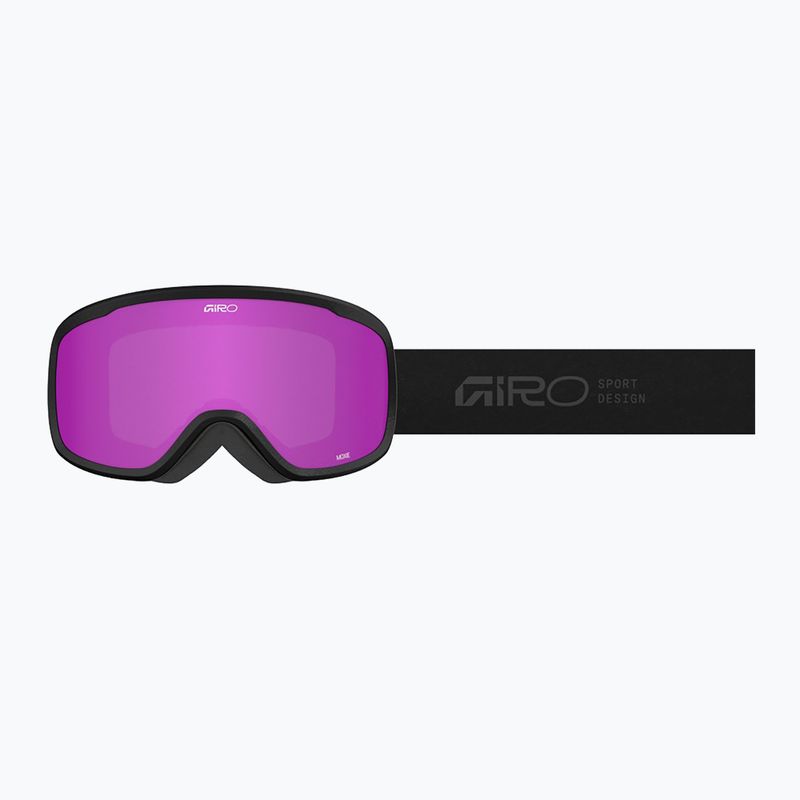 Жіночі лижні окуляри Giro Moxie black stacked/amber pink/yellow