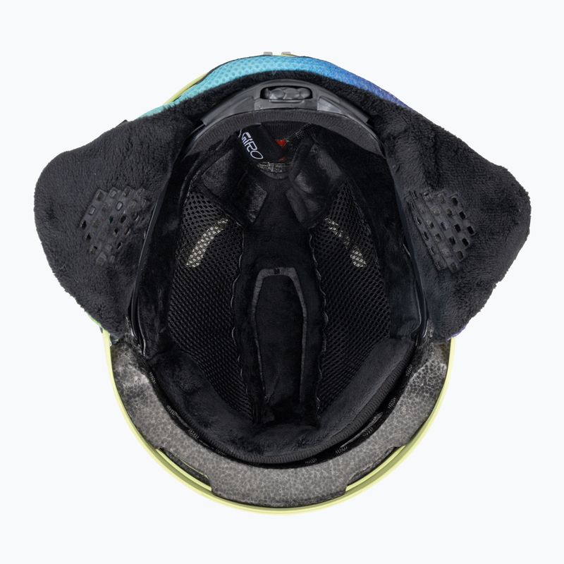 Дитячий гірськолижний шолом Giro Crue matte fluorescent green 5