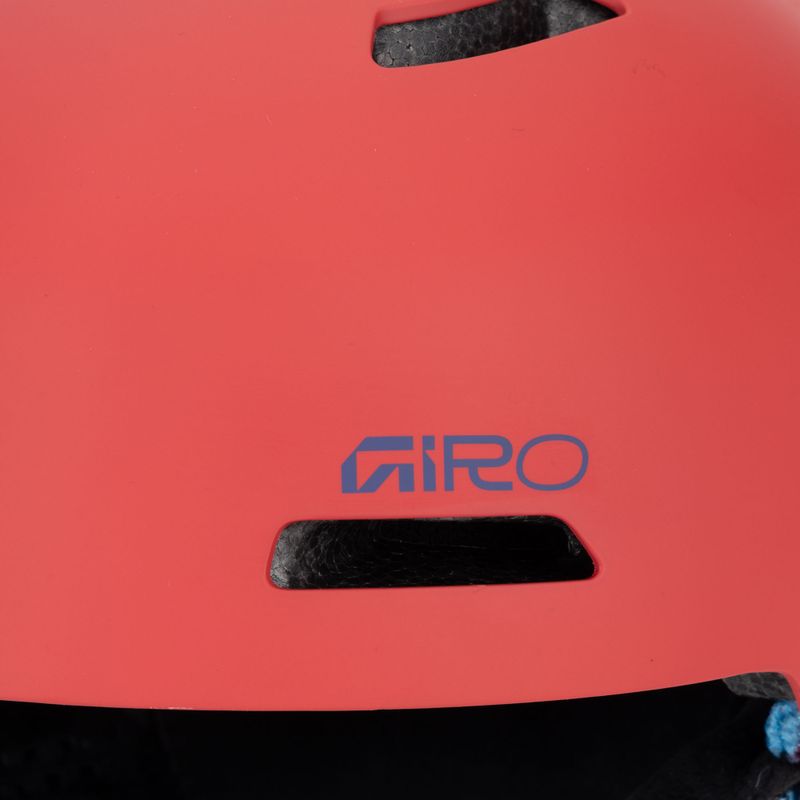 Дитячий лижний шолом Giro Crue matte red 7