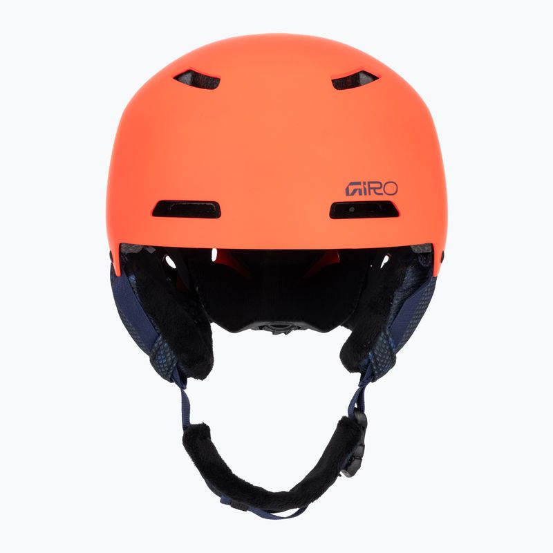 Шолом гірськолижний дитячий Giro Crue matte orange 2