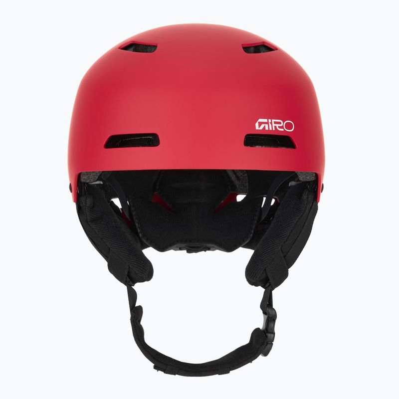Гірськолижний шолом Giro Ledge FS matte red 2