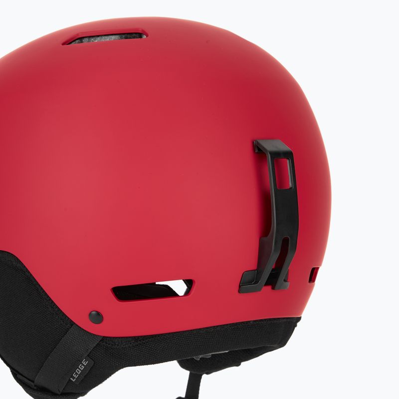 Гірськолижний шолом Giro Ledge FS matte red 8