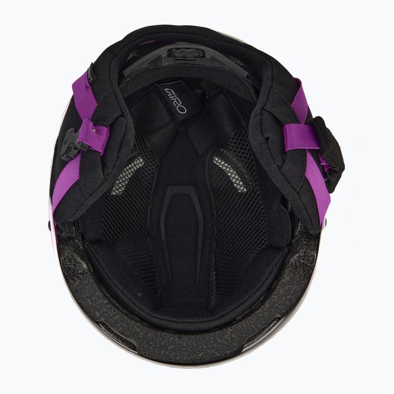 Шолом гірськолижний Giro Ledge FS matte white pink 5