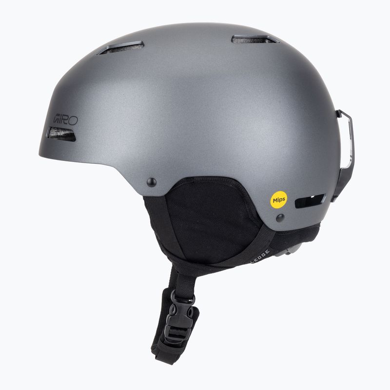 Шолом лижний Giro Ledge FS MIPS matte graphite 3