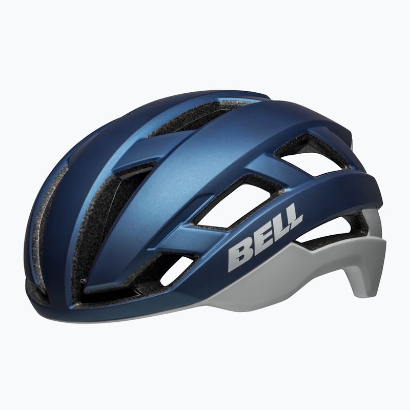 Шолом велосипедний Bell Falcon XR Integrated Mips matte blue/gray