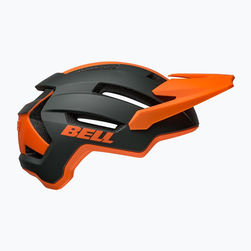 Шолом велосипедний Bell 4Forty Air Integrated MIPS matte dark green/orange 2